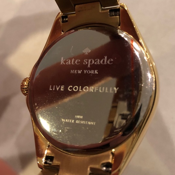 Kate Spade ‘Seaport Grand’ Crystal Bezel Watch - Picture 3 of 4